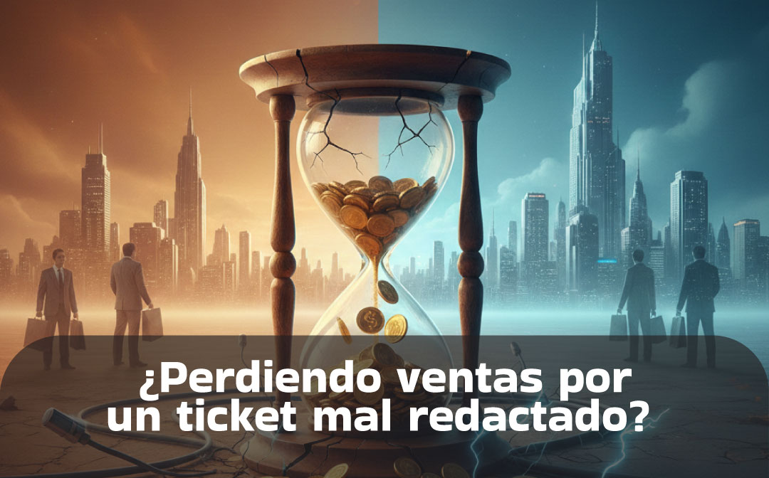 ¿Perdiendo ventas por un ticket mal redactado?