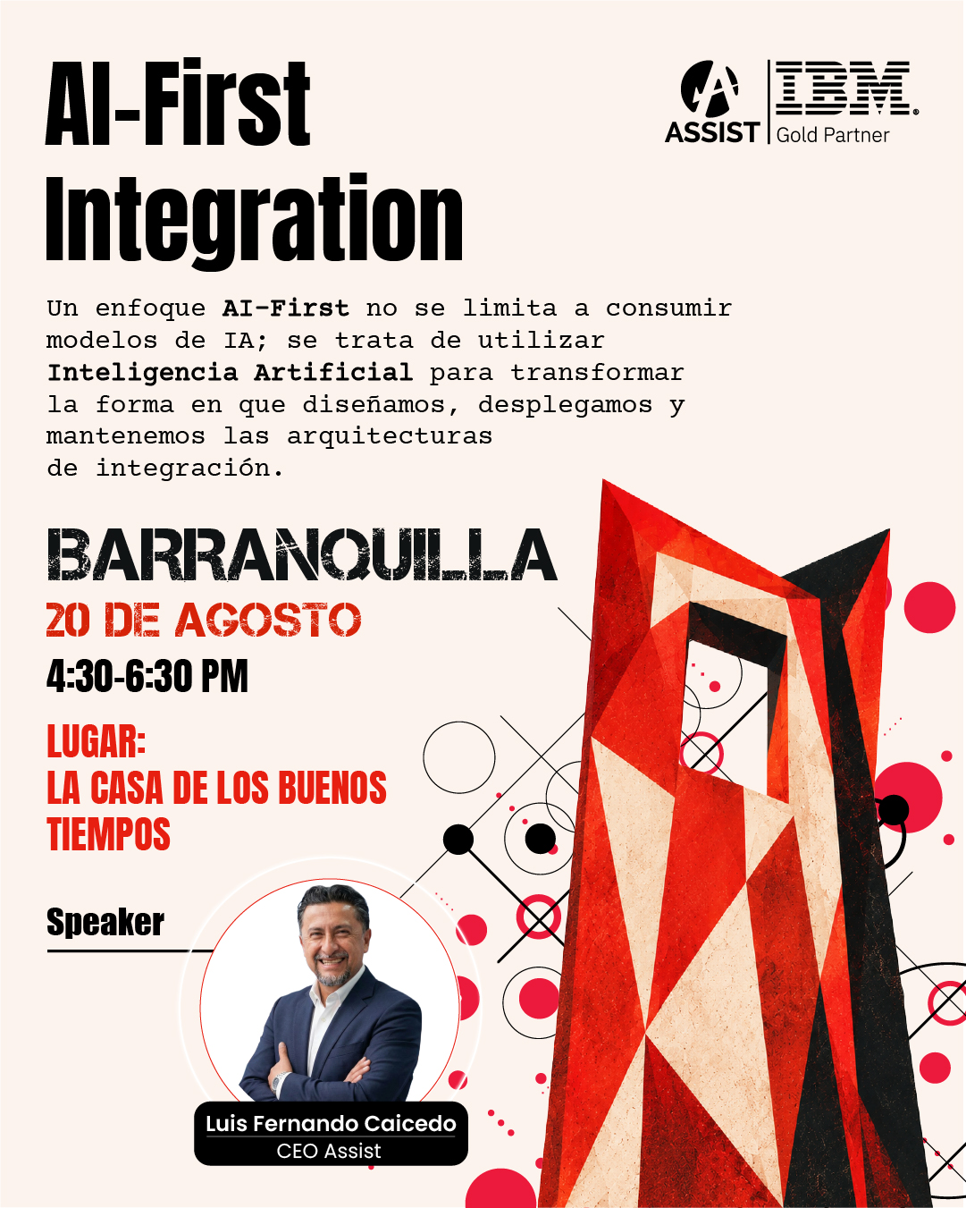 De Datos Desordenados a la IA Real &mdash; Barranquilla &middot; 8:00&ndash;10:00 AM